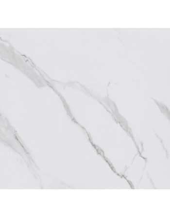 Buy Splashpanel Waterproof Panelling White Marble Matt - Width 1000 mm | Poly Direct