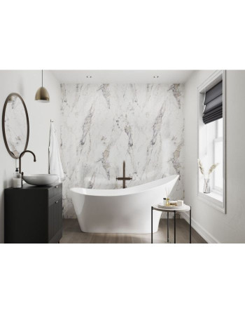 Buy Showerwall Panels Marble Range Breccia - Width 600 mm Proclick | Poly Direct