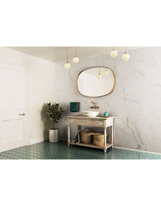 Buy Showerwall Panels Marble Range Ocean - Width 1200 mm Proclick | Poly Direct