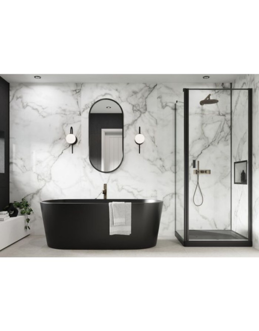 Buy Showerwall Panels Marble Range Veneto - Width 1200 mm Square Cut | Poly Direct