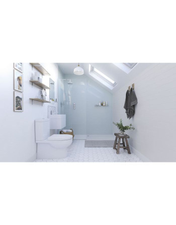 Buy Showerwall Panels Mineral Range Aqua Ice - Width 1200 mm Proclick | Poly Direct