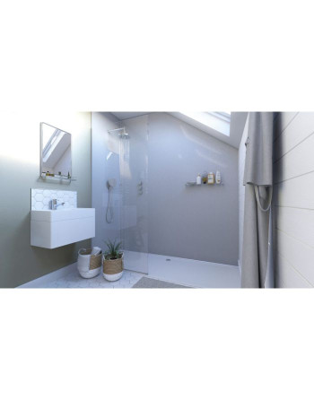 Buy Showerwall Panels Mineral Range White Sparkle - Width 1200 mm Proclick | Poly Direct