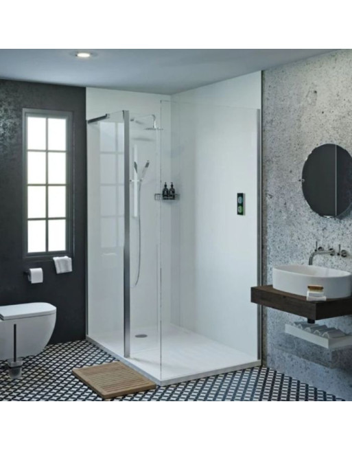 Buy Showerwall Acrylic Panel Arctic - Width 1220 mm | Poly Direct