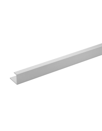 Buy Showerwall End Trim Silver | Poly Direct