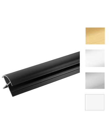 Buy Showerwall External Fixing Trim Antique Gold | Poly Direct