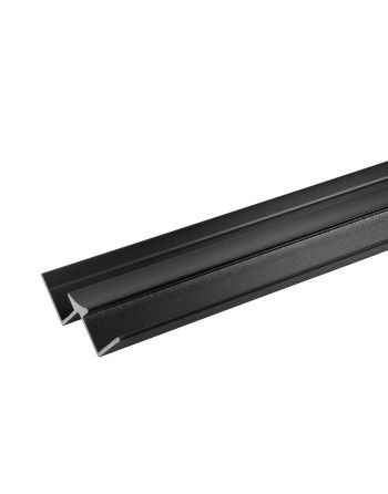 Buy Showerwall Internal Fixing Trim Black Silk | Poly Direct