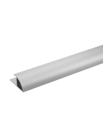 Buy Showerwall Quadrant End Cap Silver | Poly Direct