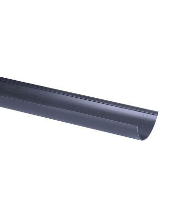 Buy Half Round Gutter Anthracite Grey - Length 4 m | Poly Direct