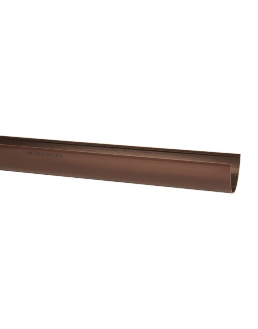 Buy 120mm Deepflow Gutter Brown | Poly Direct