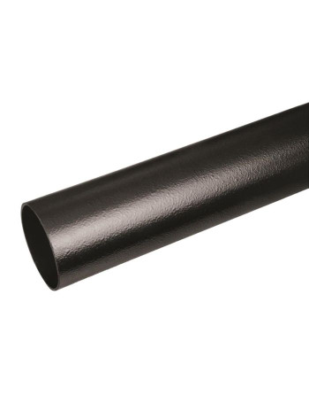 Buy Round Down-pipe Cast Iron Effect - Length 2.5 m | Poly Direct