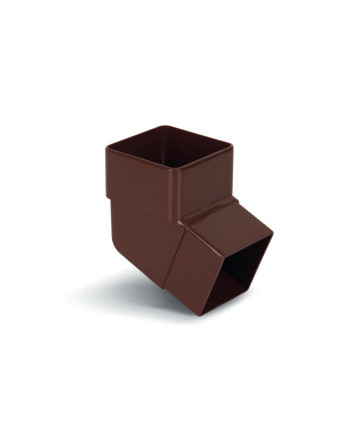 Buy 112.5° Square Offset Bend Brown | Poly Direct