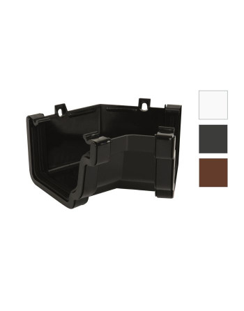 Buy Klassic Ogee 135° Angle Black External | Poly Direct