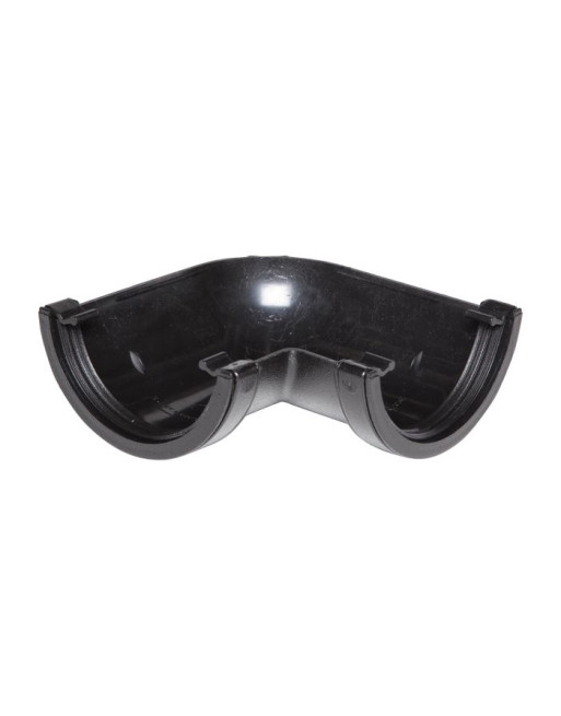 Buy 90° Half Round Angle Cast Iron Effect | Poly Direct