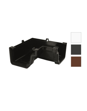 Buy Klassic Ogee 90° Angle Black External | Poly Direct