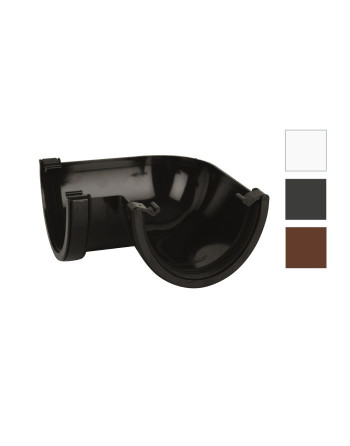 Buy 90° Deepflow Angle Brown | Poly Direct