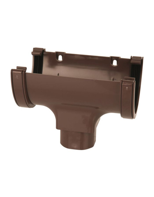 Buy 120mm Deepflow Running Outlet Brown | Poly Direct