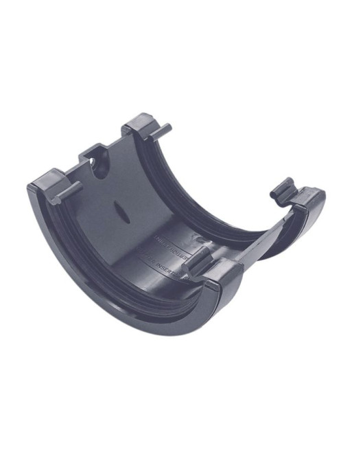 Buy Half Round Union Bracket Anthracite Grey | Poly Direct