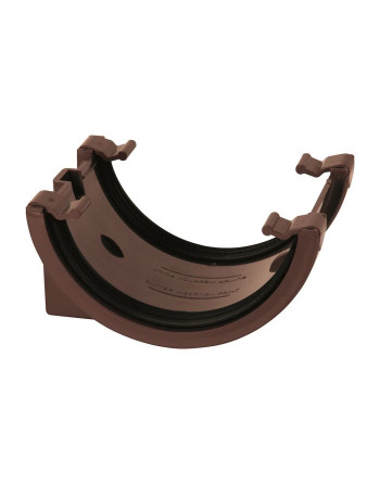 Buy Half Round Union Bracket Brown | Poly Direct