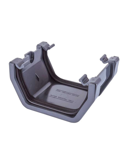 Buy Square Union Bracket Anthracite Grey | Poly Direct