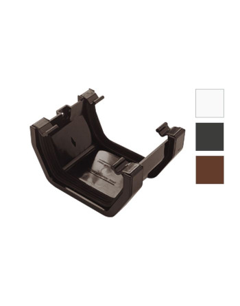 Buy Square Union Bracket Anthracite Grey | Poly Direct