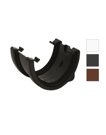 Buy 120mm Deepflow Union Bracket Anthracite Grey | Poly Direct