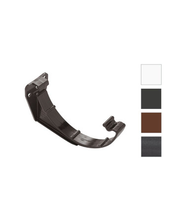 Buy Half Round Fascia Bracket Anthracite Grey | Poly Direct