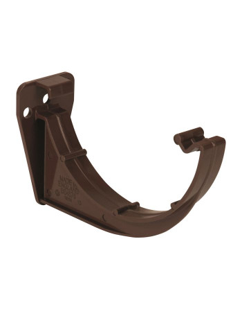 Buy Half Round Fascia Bracket Brown | Poly Direct