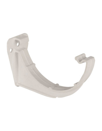 Buy Half Round Fascia Bracket White | Poly Direct