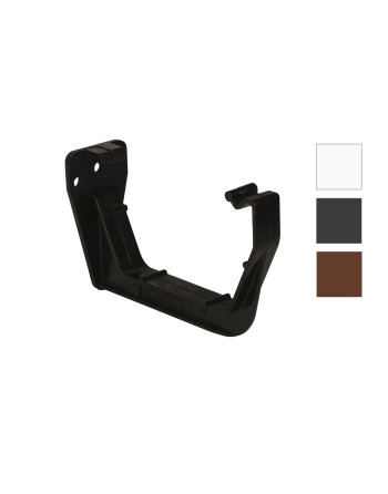 Buy Square Fascia Bracket Brown | Poly Direct