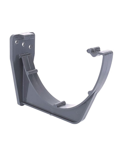 Buy 120mm Deepflow Fascia Bracket Anthracite Grey | Poly Direct