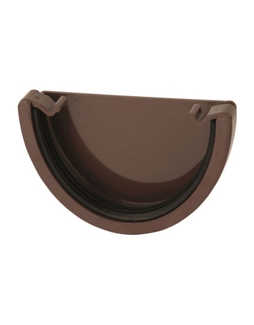 Buy 120mm Deepflow External Stop-end Brown | Poly Direct