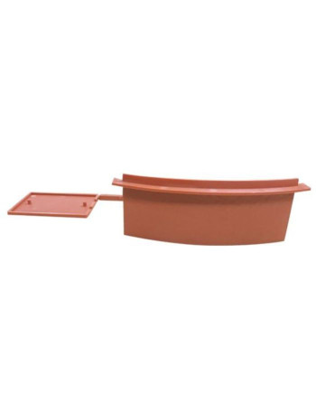 Buy Easy-verge Starter and End Cap Terracotta | Poly Direct