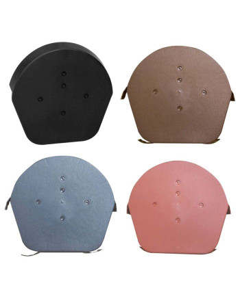 Buy Easy Trim Half Round Ridge Caps Black | Poly Direct