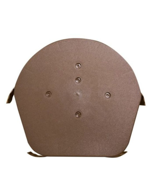 Buy Easy Trim Half Round Ridge Caps Brown | Poly Direct