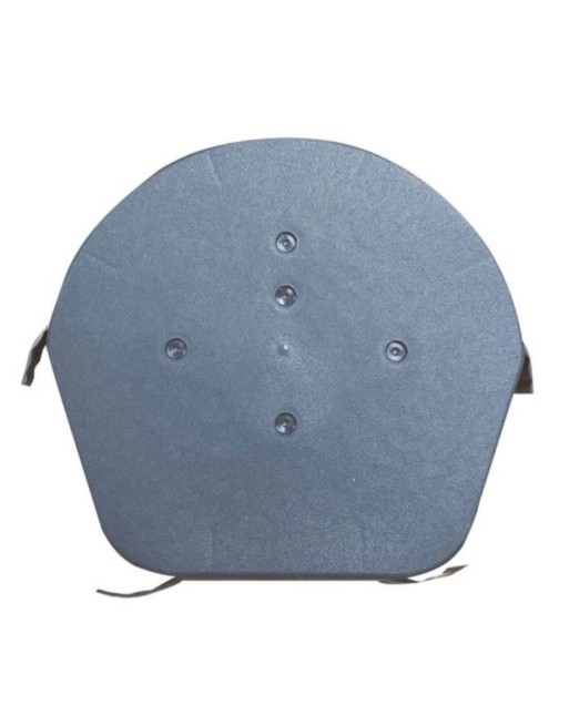 Buy Easy Trim Half Round Ridge Caps Grey | Poly Direct