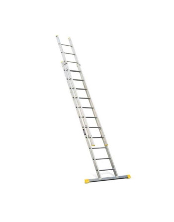 Buy LytePro EN 131-2 Professional Trade 2 Section Extension Ladder - Length 5.58 m | Poly Direct