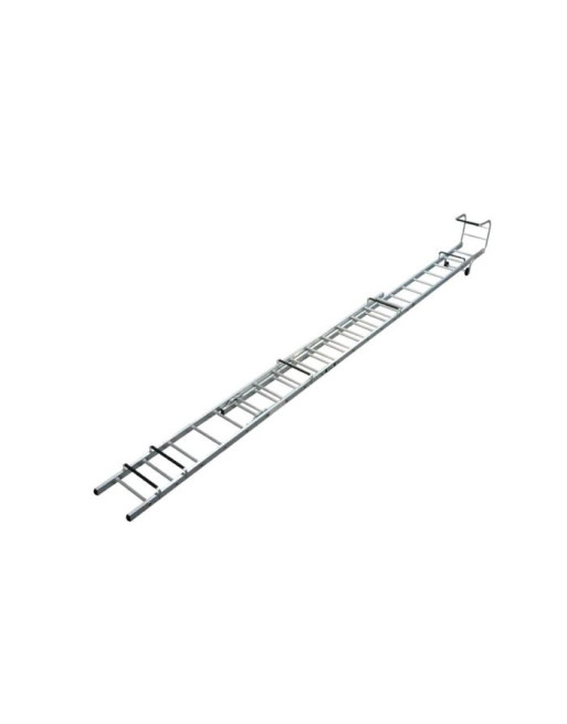 Buy Lyte EN131 Double Extending Trade Roof Ladders - Length 6.64 m | Poly Direct