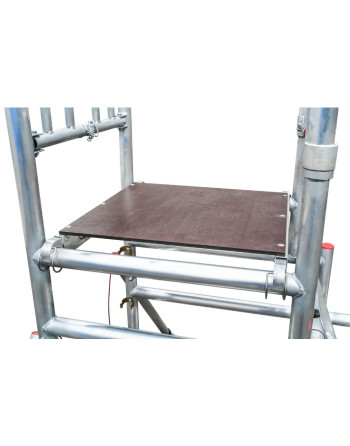 Buy Low Level Work Platform Aluminium Podium Step - Length 2.015 m | Poly Direct