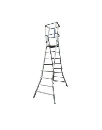 Buy Aluminium MultiLyte Telescopic Platform - Tread 4-8 | Poly Direct