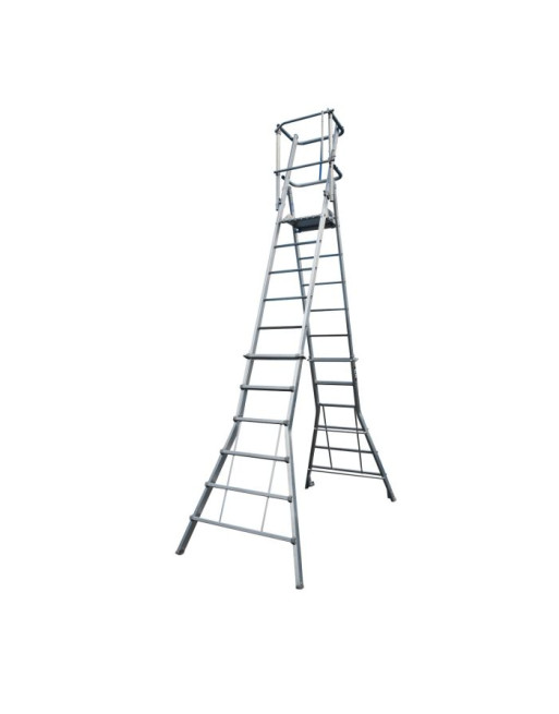 Buy Aluminium MultiLyte Telescopic Platform - Tread 7-11 | Poly Direct