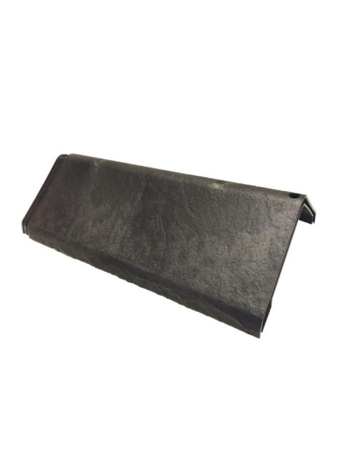 Buy Envirotile Plastic Lightweight Main Ridge Cap Slate Grey | Poly Direct