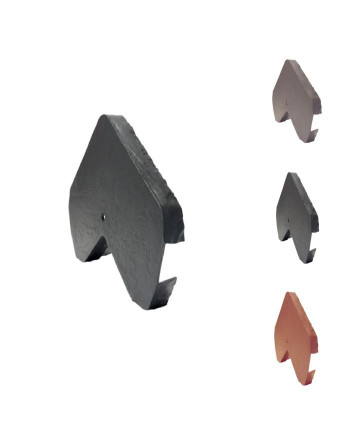 Buy Envirotile Plastic Lightweight Slate Gable End Cap Anthracite Grey | Poly Direct