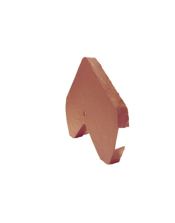 Buy Envirotile Plastic Lightweight Slate Gable End Cap Terracotta | Poly Direct