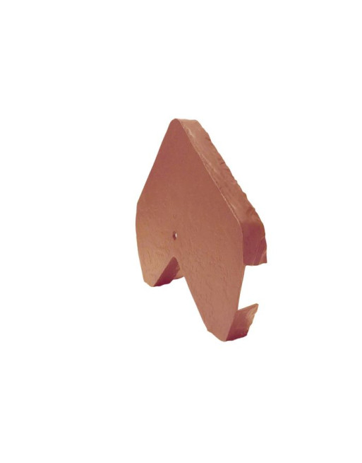 Buy Envirotile Plastic Lightweight Slate Gable End Cap Terracotta | Poly Direct