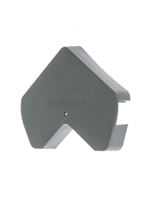 Buy Envirotile Standard Gable End Cap Slate Grey | Poly Direct