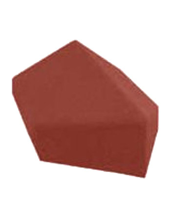 Buy Metrotile 135° Hip End Cap Antique Red | Poly Direct