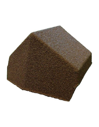 Buy Metrotile Hip End Cap Burnt Umber | Poly Direct