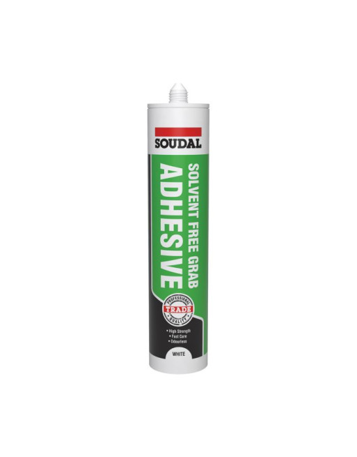 Buy Soudal Trade Grab Adhesive Solvent Free | Poly Direct