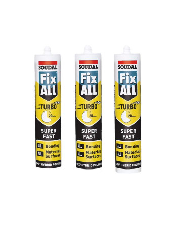 Buy Fix ALL Turbo Adhesive Triple Pack | Poly Direct