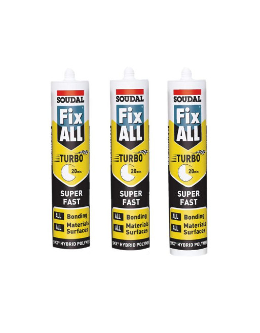 Buy Fix ALL Turbo Adhesive Triple Pack | Poly Direct